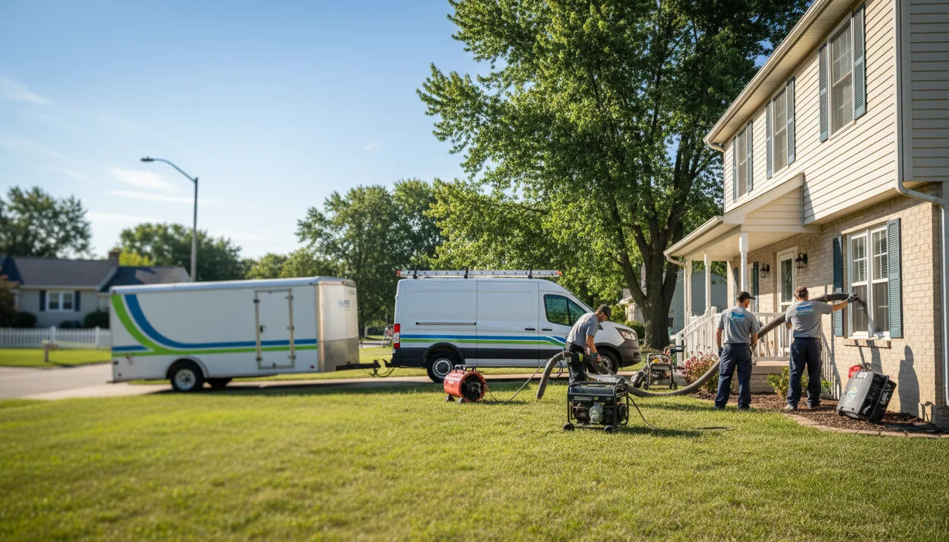 Flooded Basement Restoration And Cleanup With Repair in Clarion, IA near me